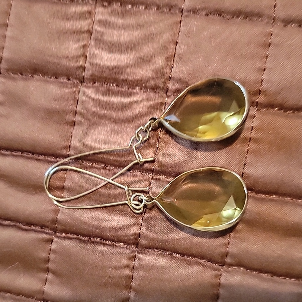 Hanging earrings